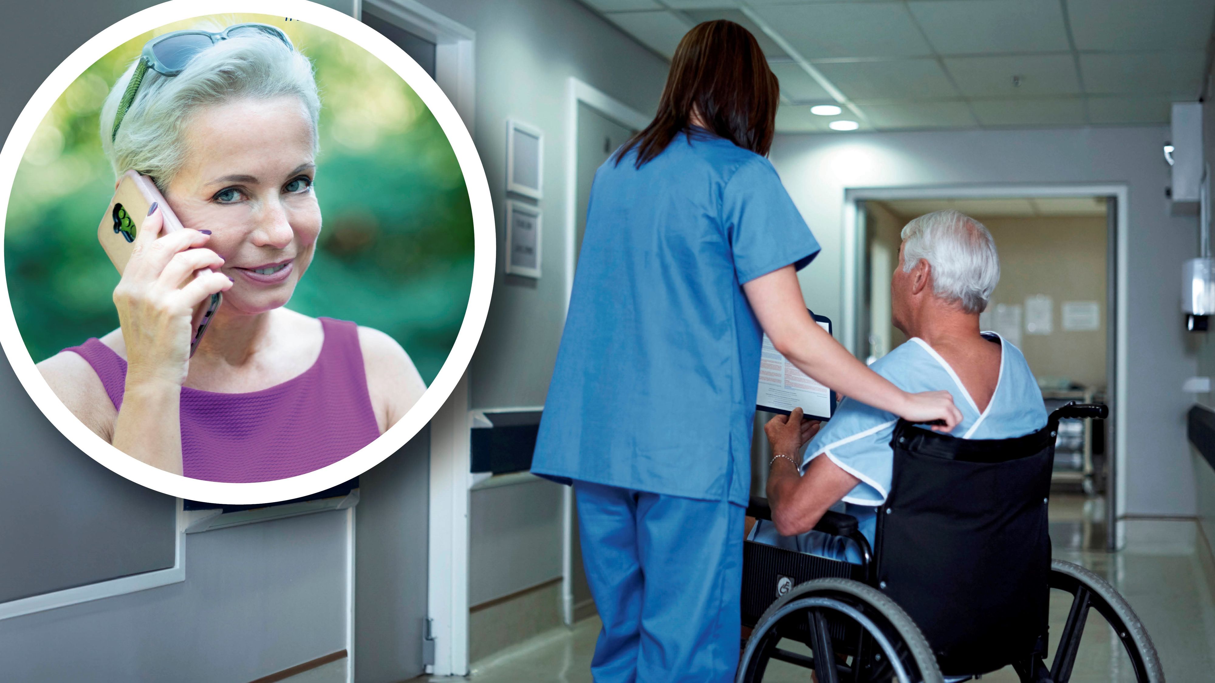 Sabine Rödler (Kreis) kämpft für Familien mit Pflegebedürftigen Verwandten.