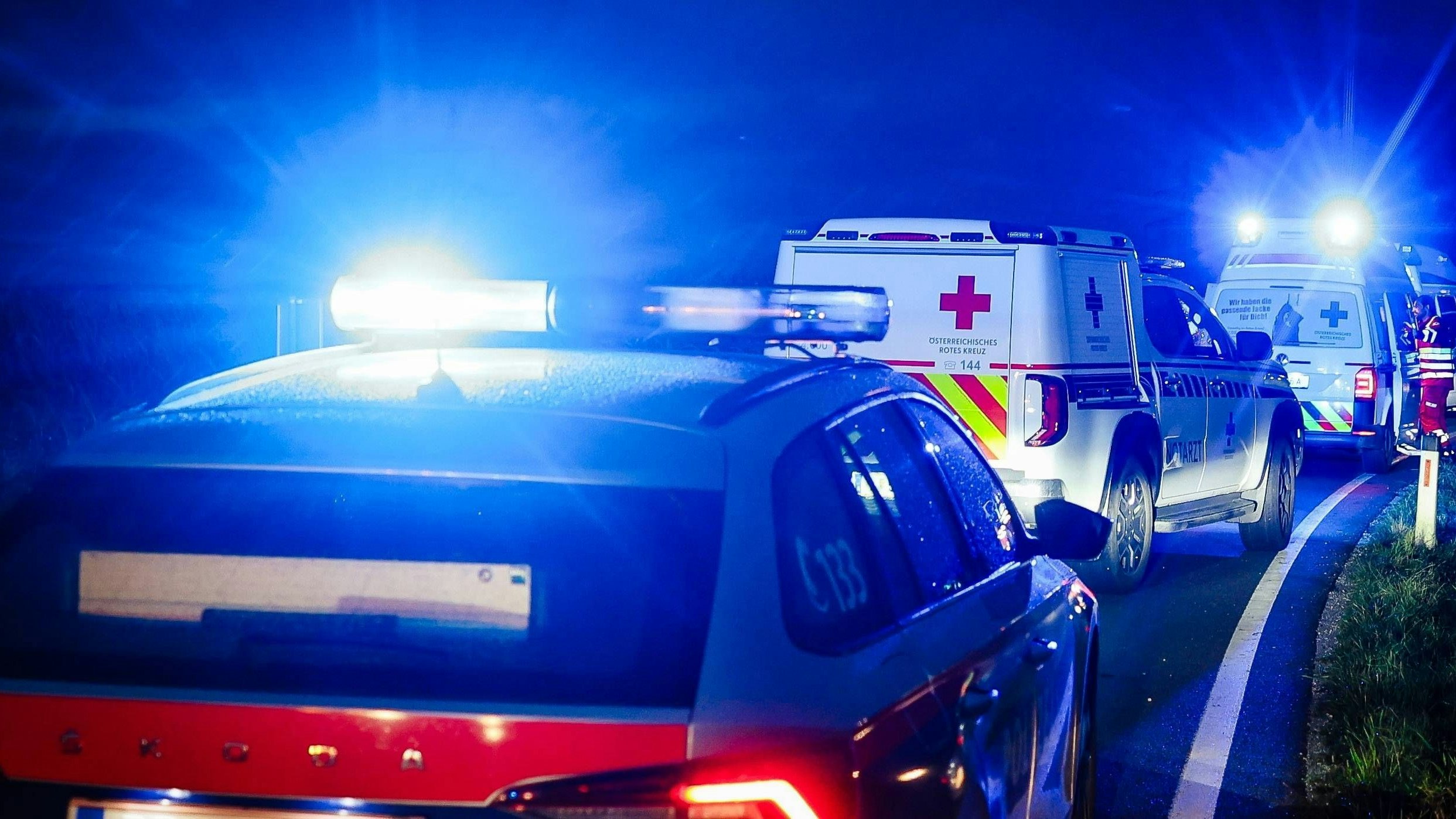 Heute.at - Drei Verletzte bei Kreuzungs-Crash in Klagenfurt