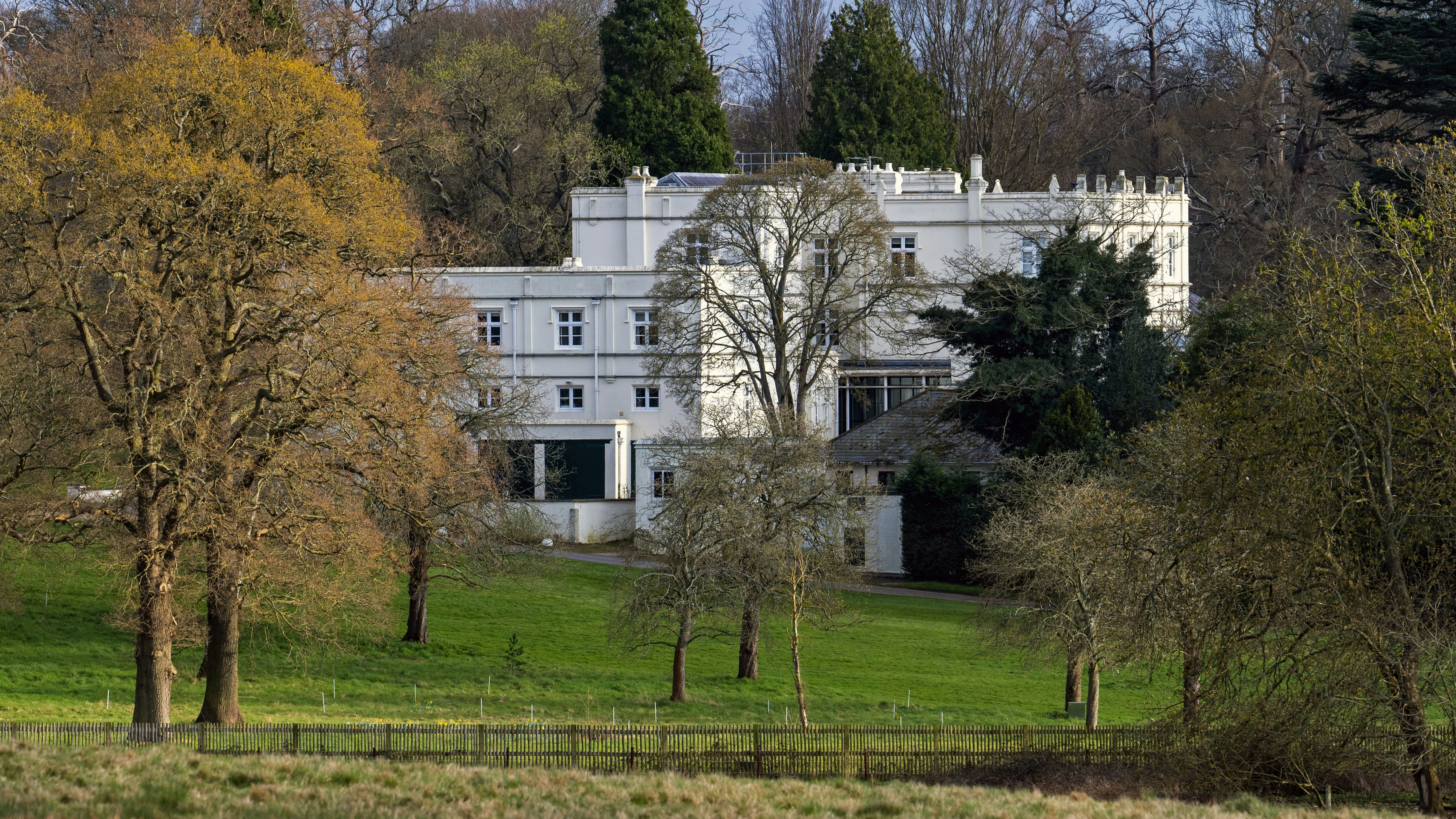 Prinz Andrews Royal Lodge in Windsor.