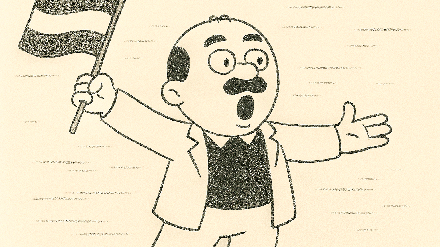 Komischer Kauz: Was singt Herlicek am Nationalfeiertag?