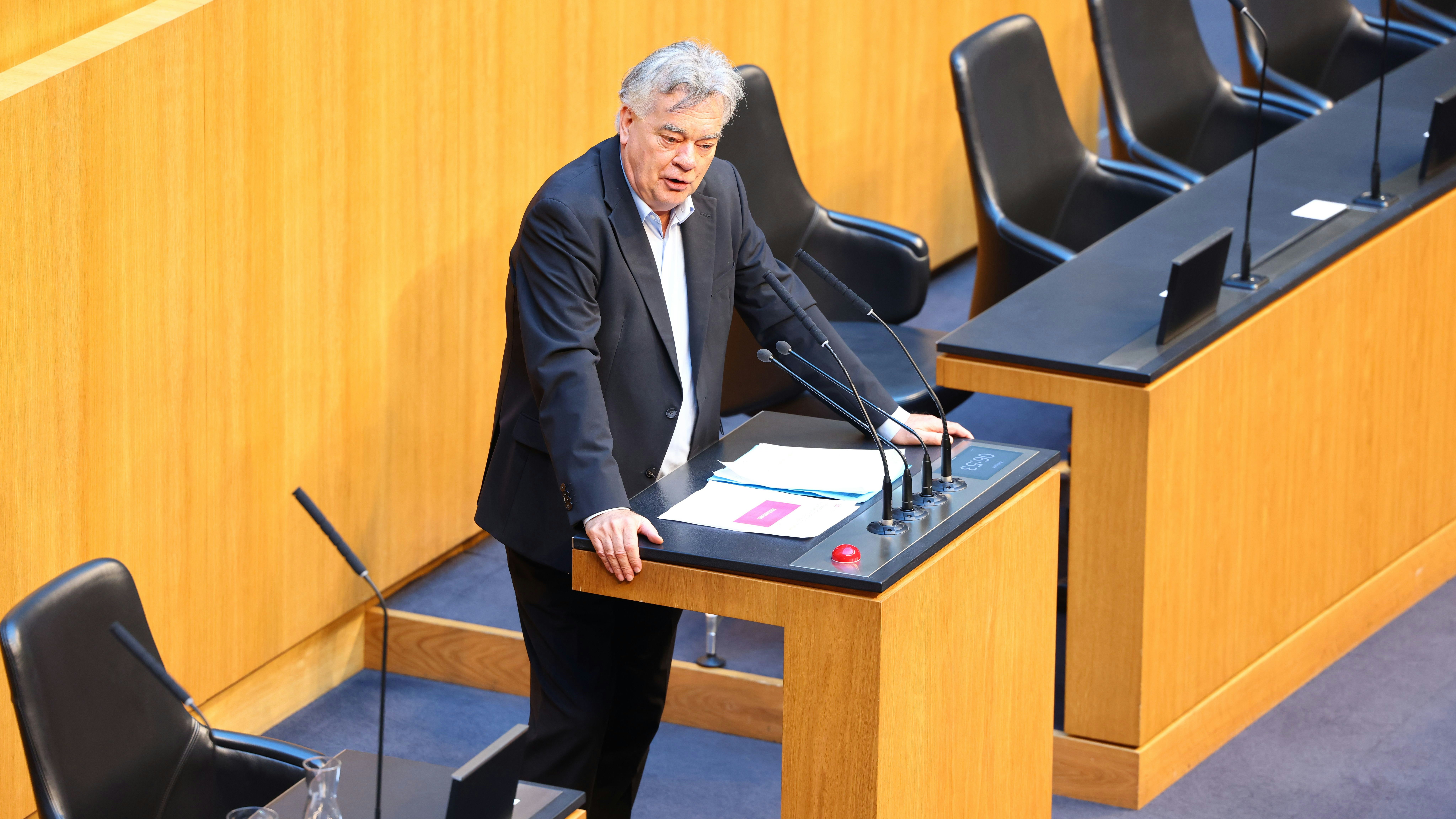 Grünen-Vizeklubchef Kogler: "Wir müssen konsolidieren statt betonieren."