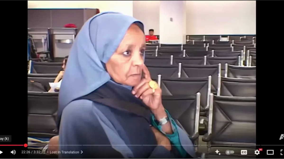 Die Szenen mit der Frau tauchen in der Serie "Airline" auf.