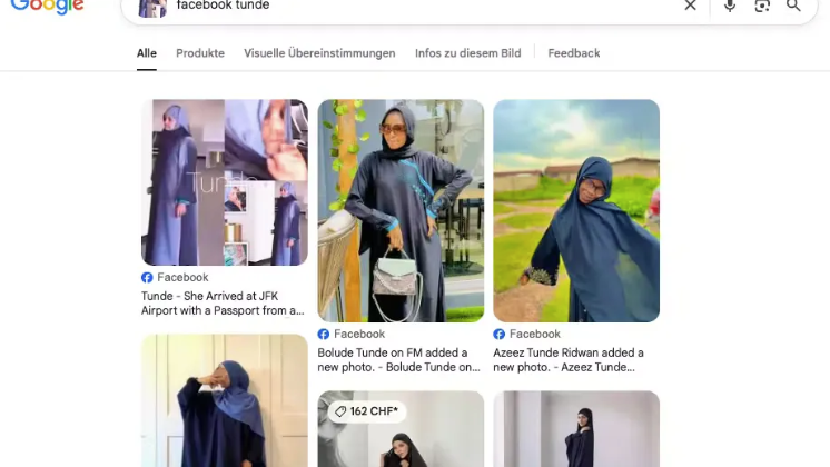 Das erste Google-Suchergebnis (oben links) zeigt: Den Post gab es wirklich.