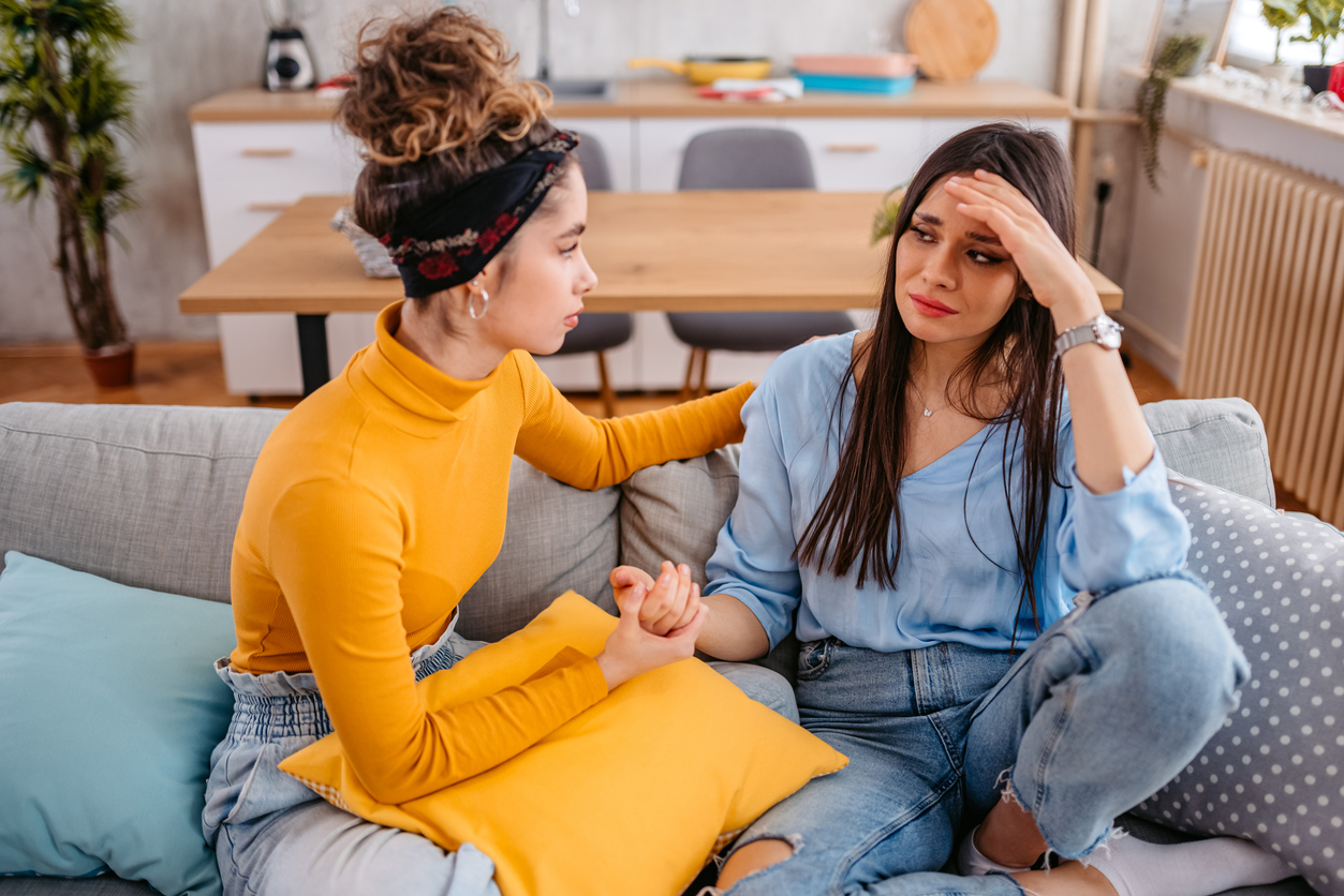 Freunde sind ein Segen, wenn man es gerade schwer hat.