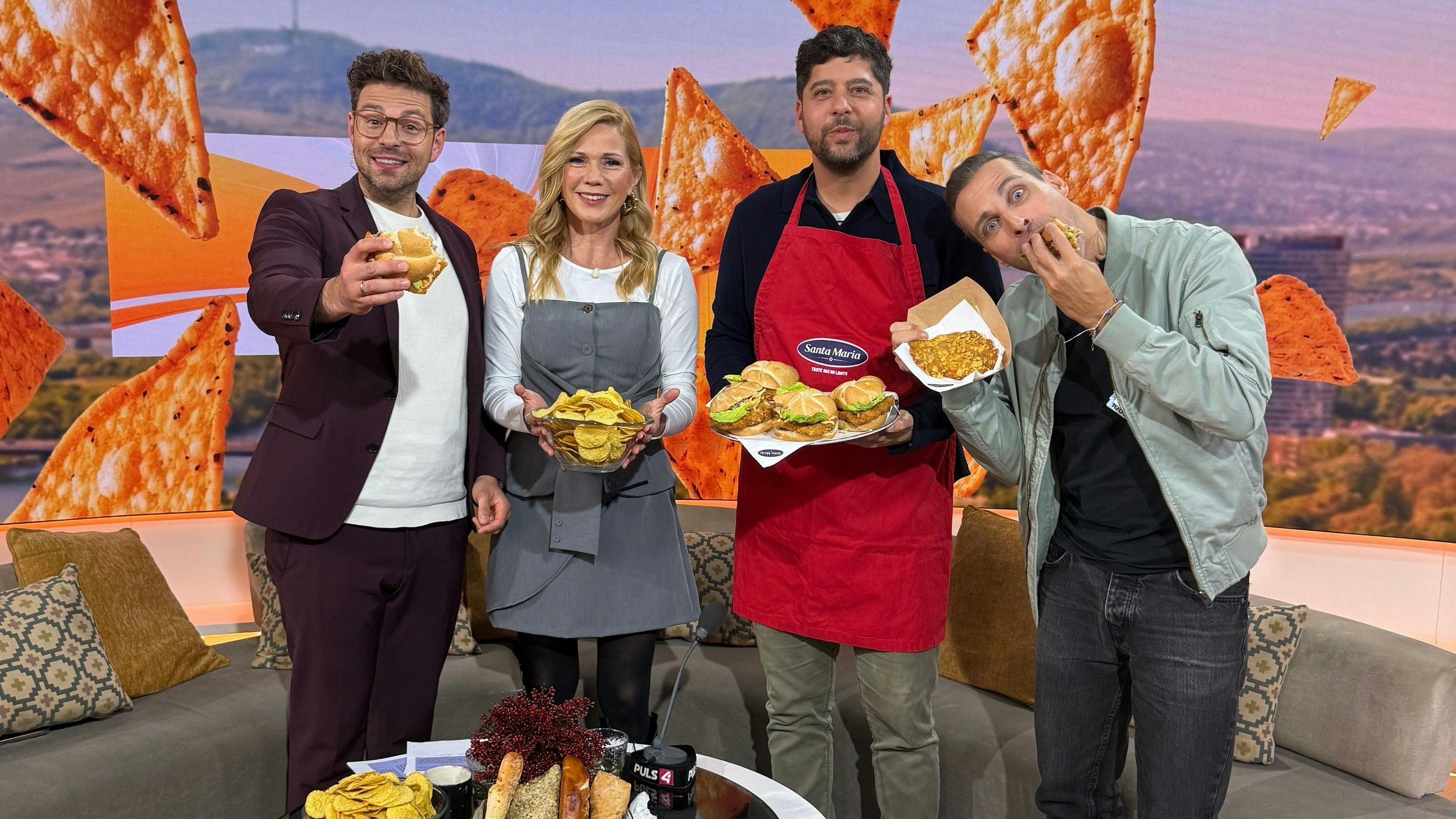 Heute.at - PULS 4-Moderatoren auf knuspriger Nacho-Mission!