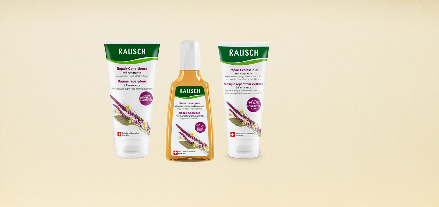 Wir verlosen 3x ein RAUSCH Repair-Pflegeset.