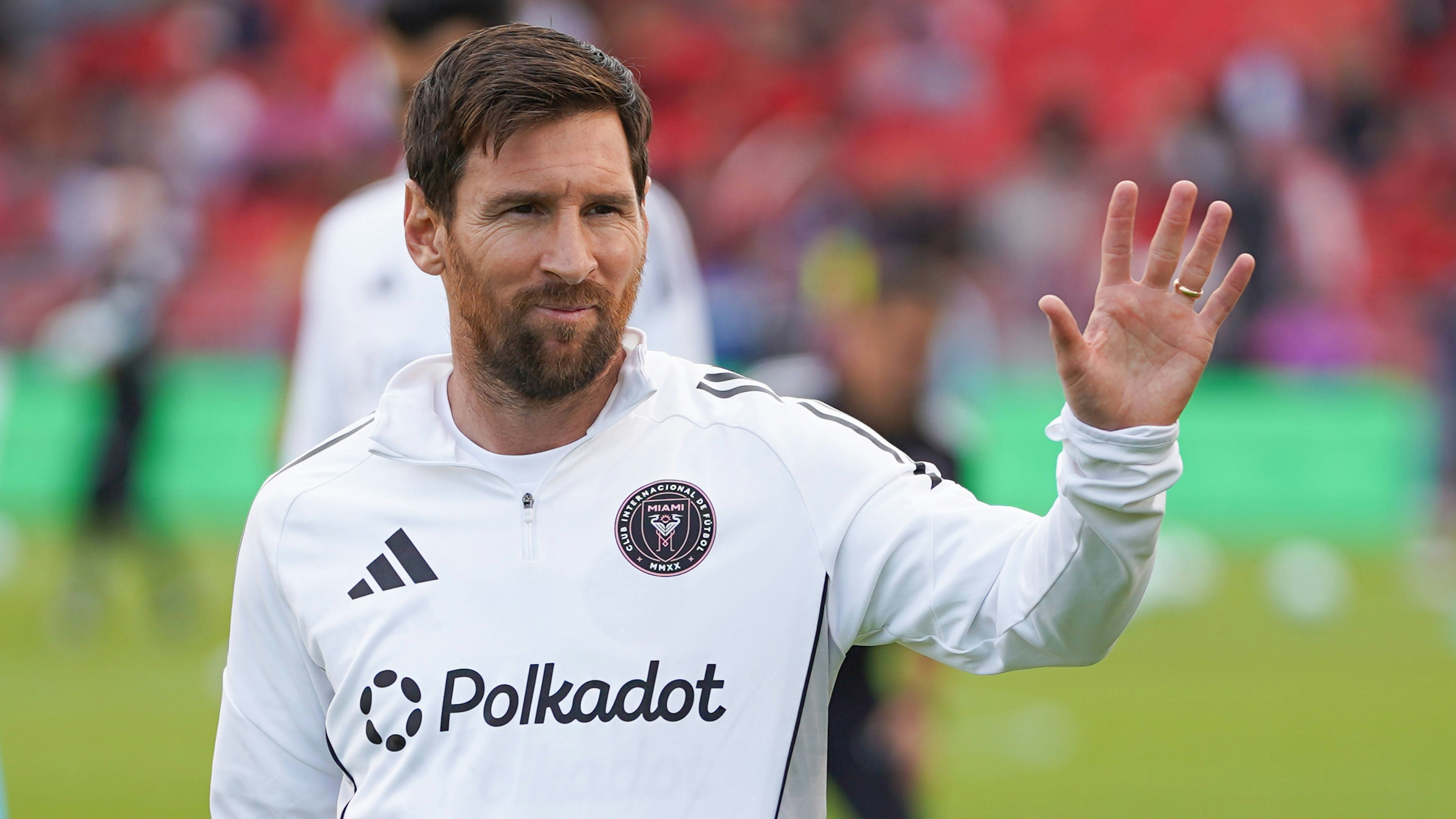 Fußball-Star Lionel Messi bleibt bei Inter Miami. 