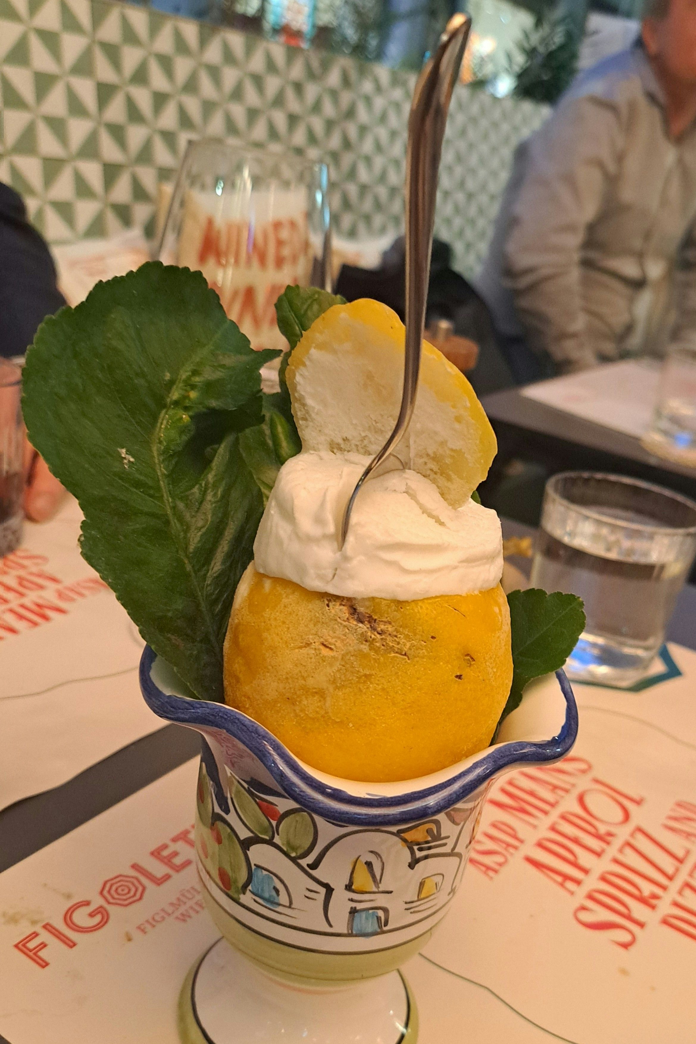 Amalfi-Zitronen Sorbet