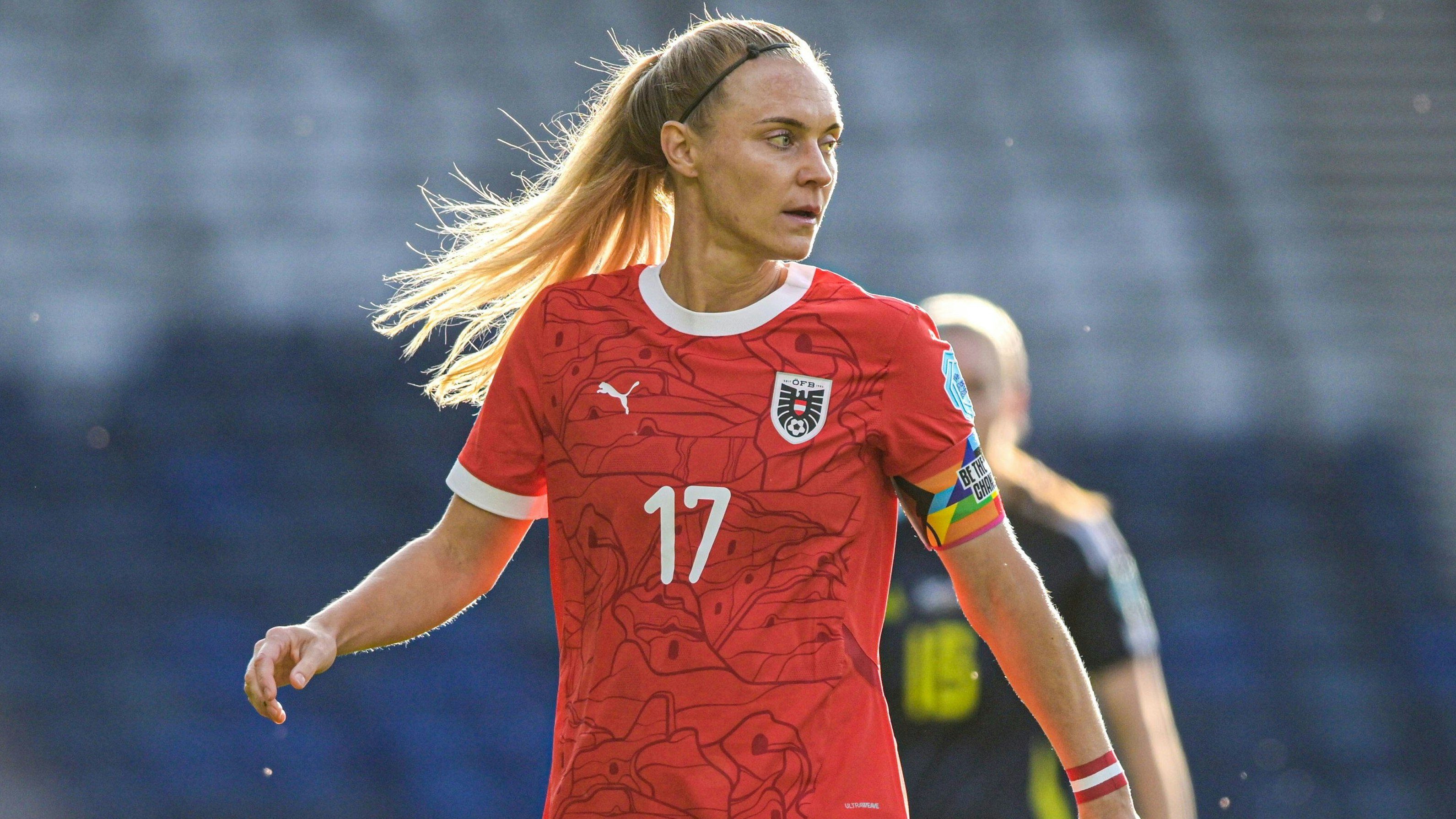 ÖFB-Spielerin Sarah Puntigam. 