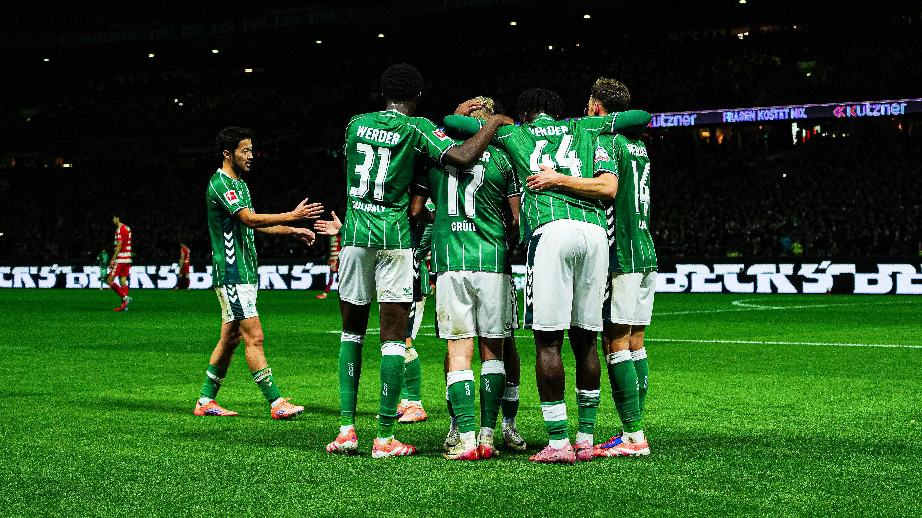 Heute.at - Grüll-Traumtor! Werder jubelt im Österreicher-Duell