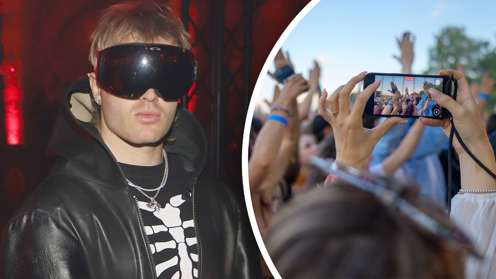 Heute.at - Filmen verboten! Rapper Ski Aggu setzt Konzert-Regeln