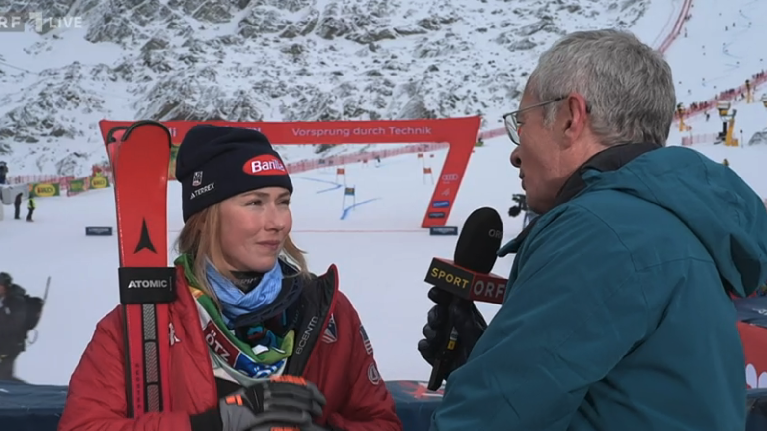 Heute.at - Shiffrin zu Pariasek: Da muss ich vorsichtig sein