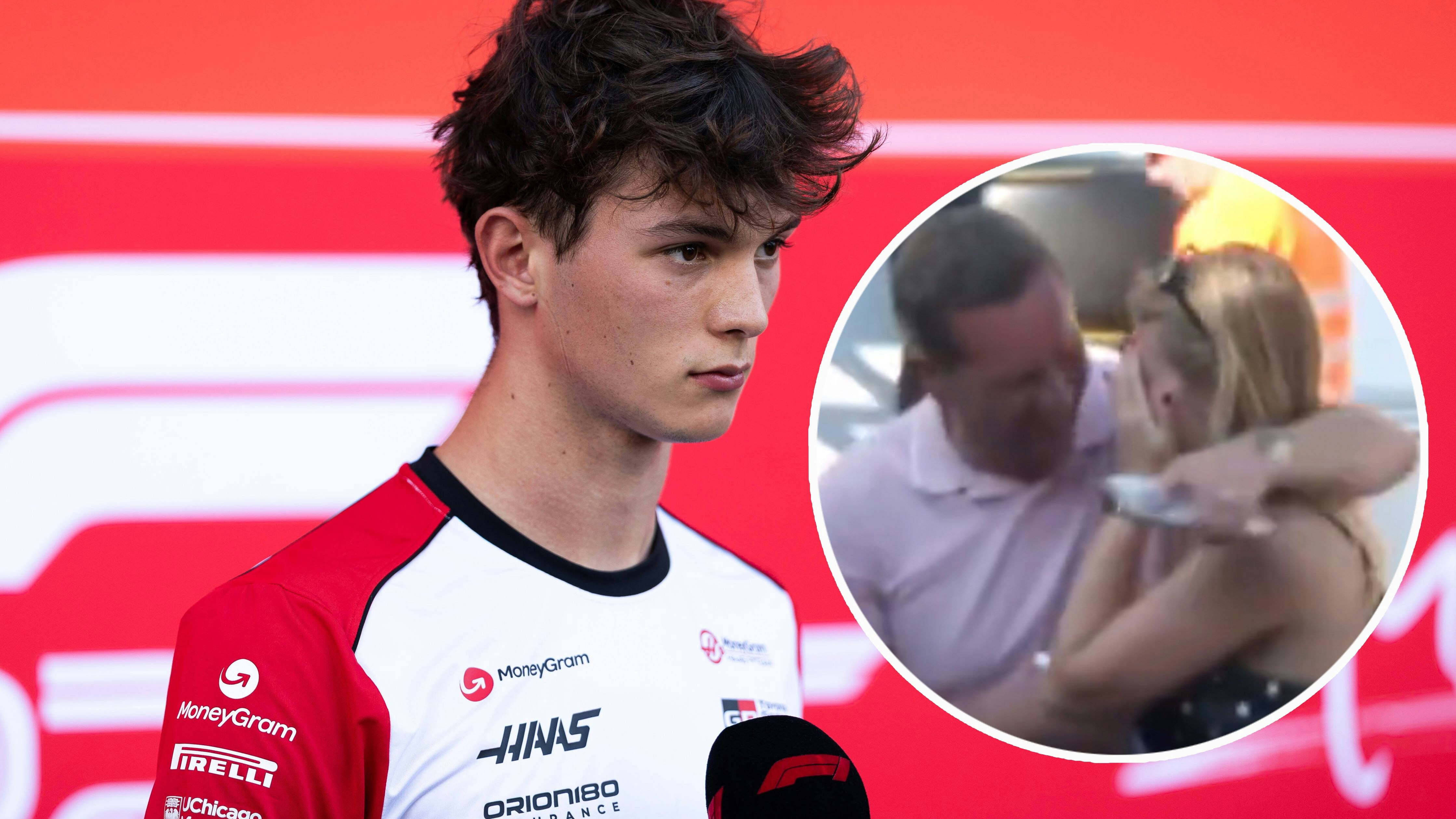 Ollie Bearman wurde in Mexiko Vierter. Seine Freundin verdrückte Freudentränen.