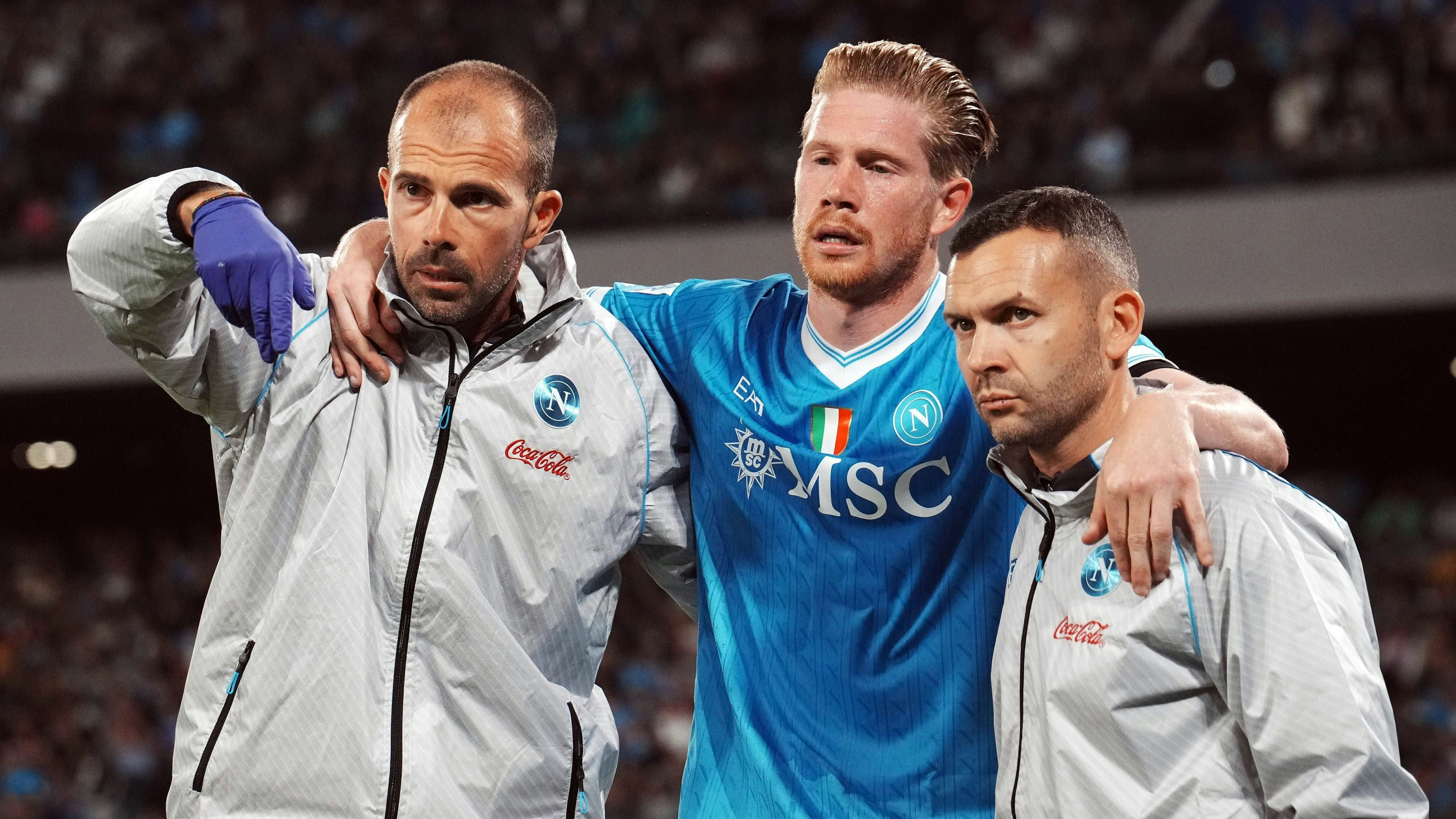 Schwere Verletzung von Kevin de Bruyne.