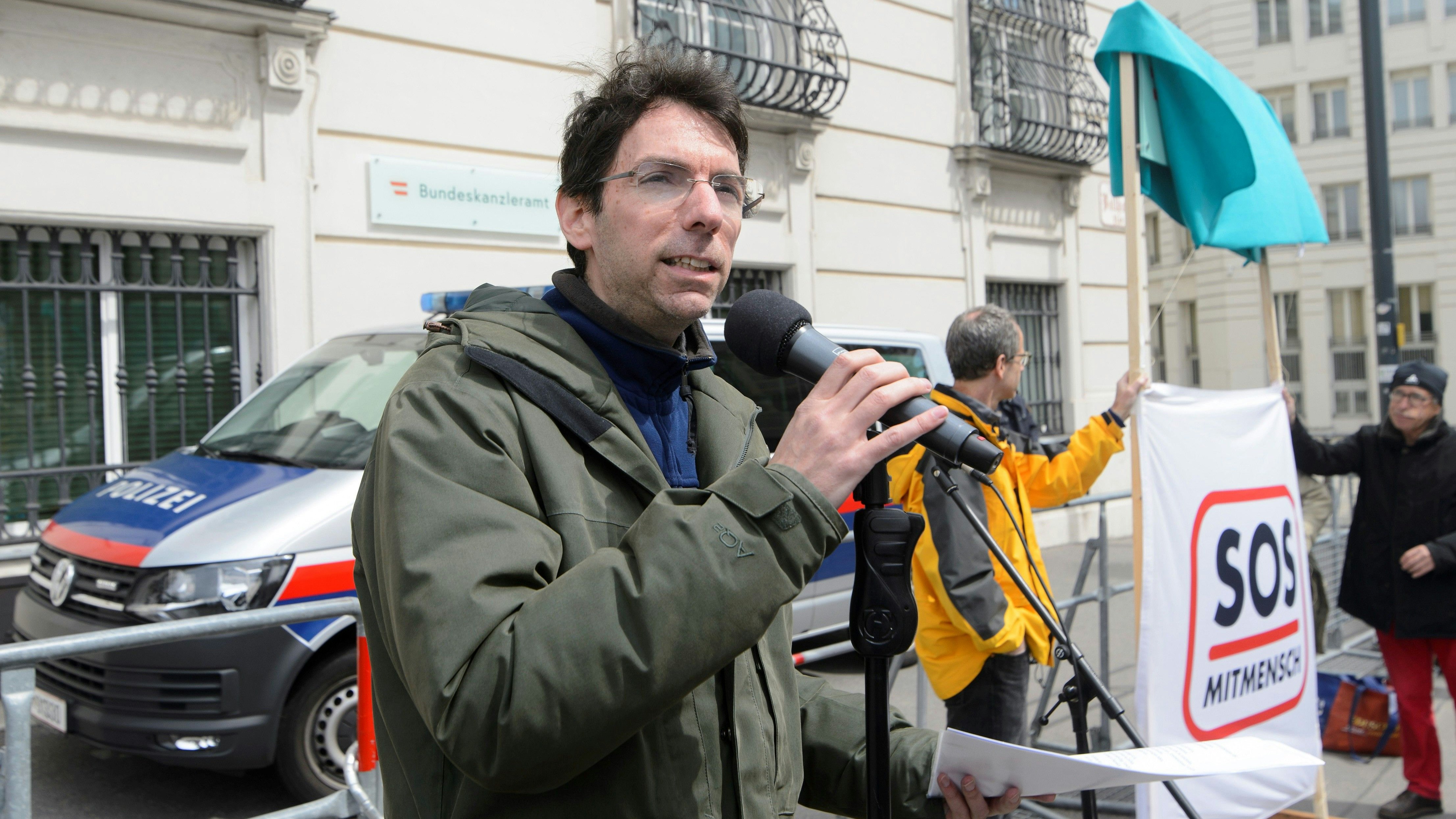 Alexander Pollak, Sprecher von SOS Mitmensch