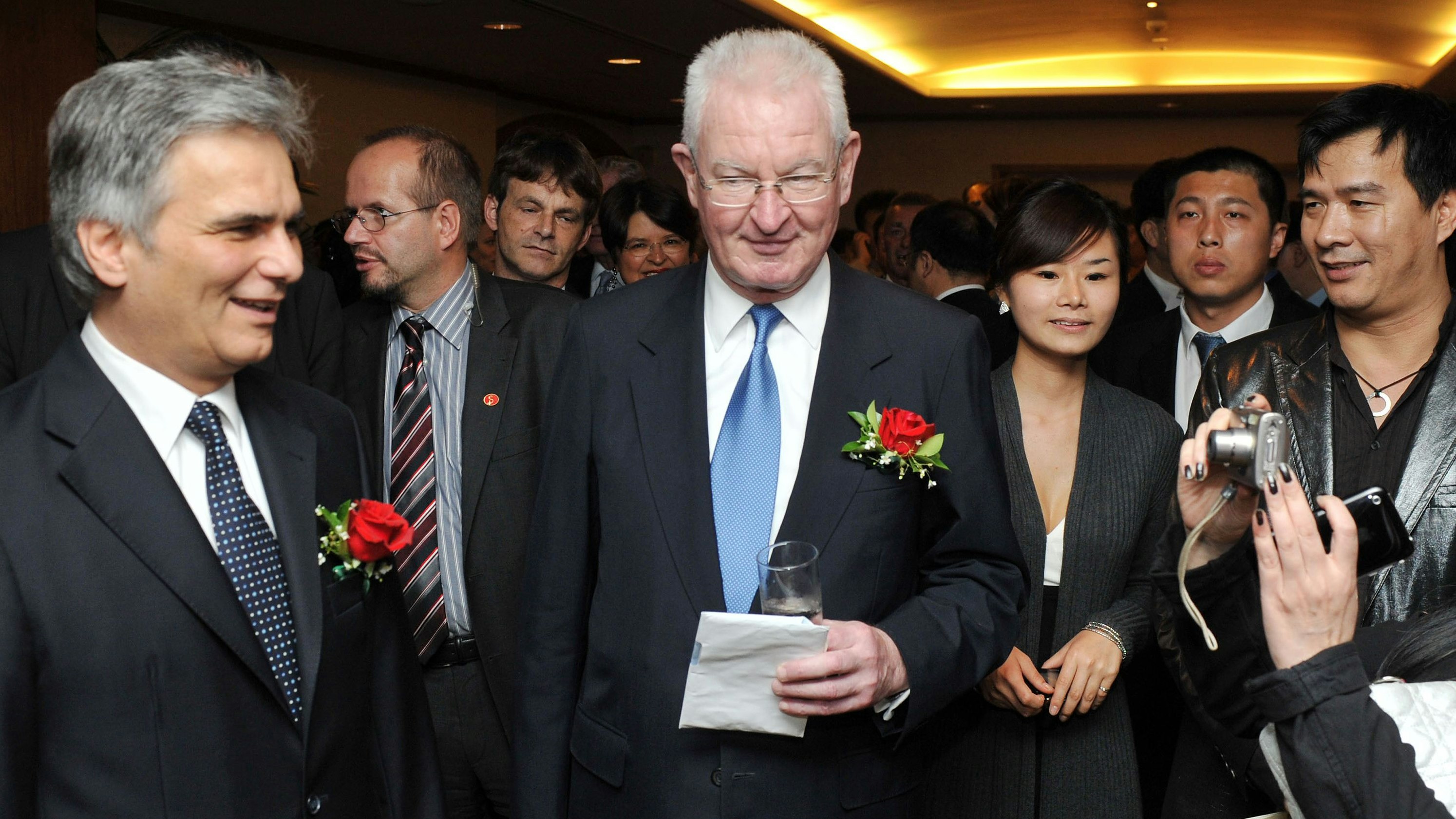 Helmut Sohmen während eines Dinners für Auslandsösterreicher am Donnerstag, 20. Mai 2010in Shanghai.