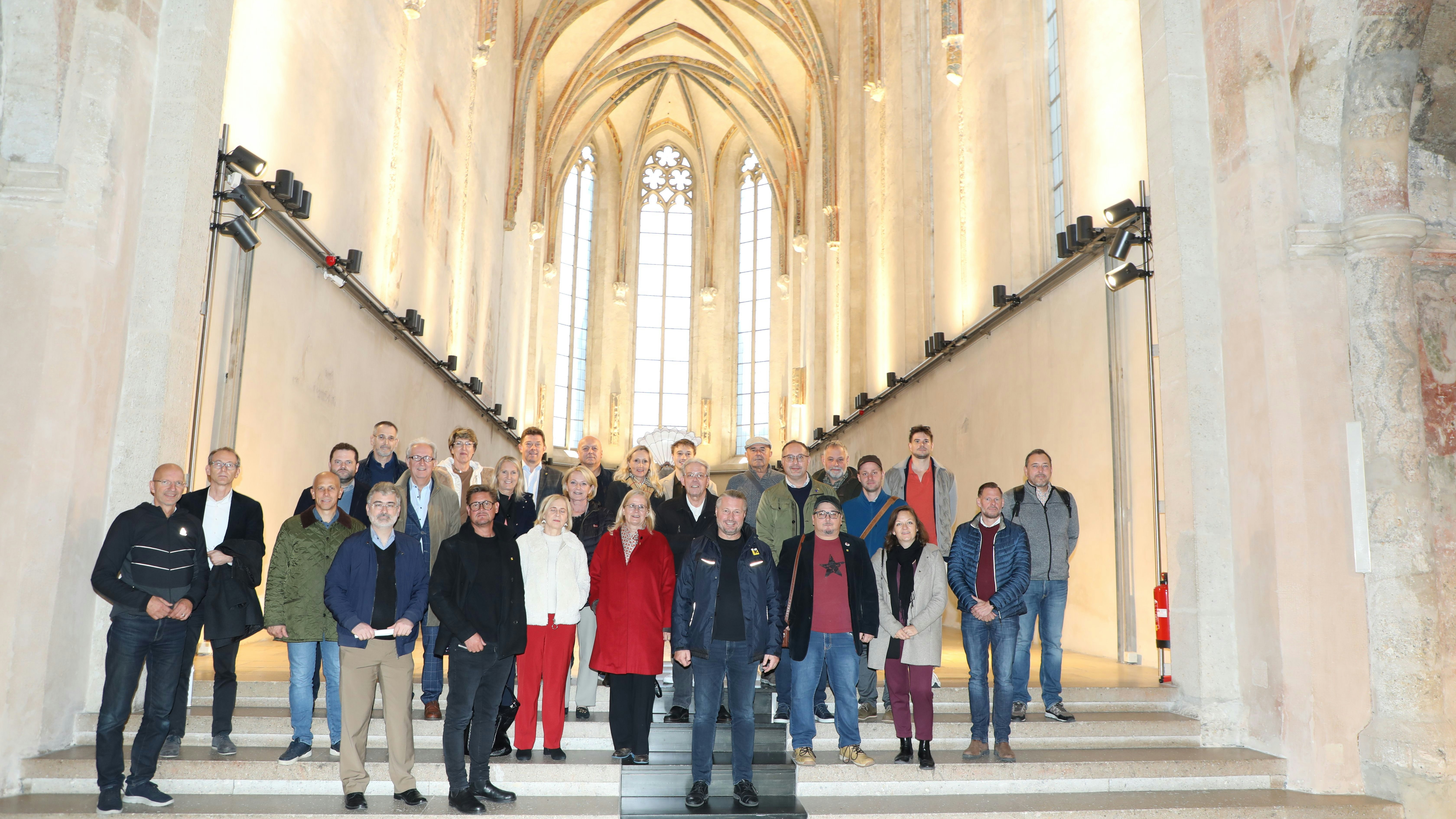 Die Gemeinderäte in der Dominikanerkirche