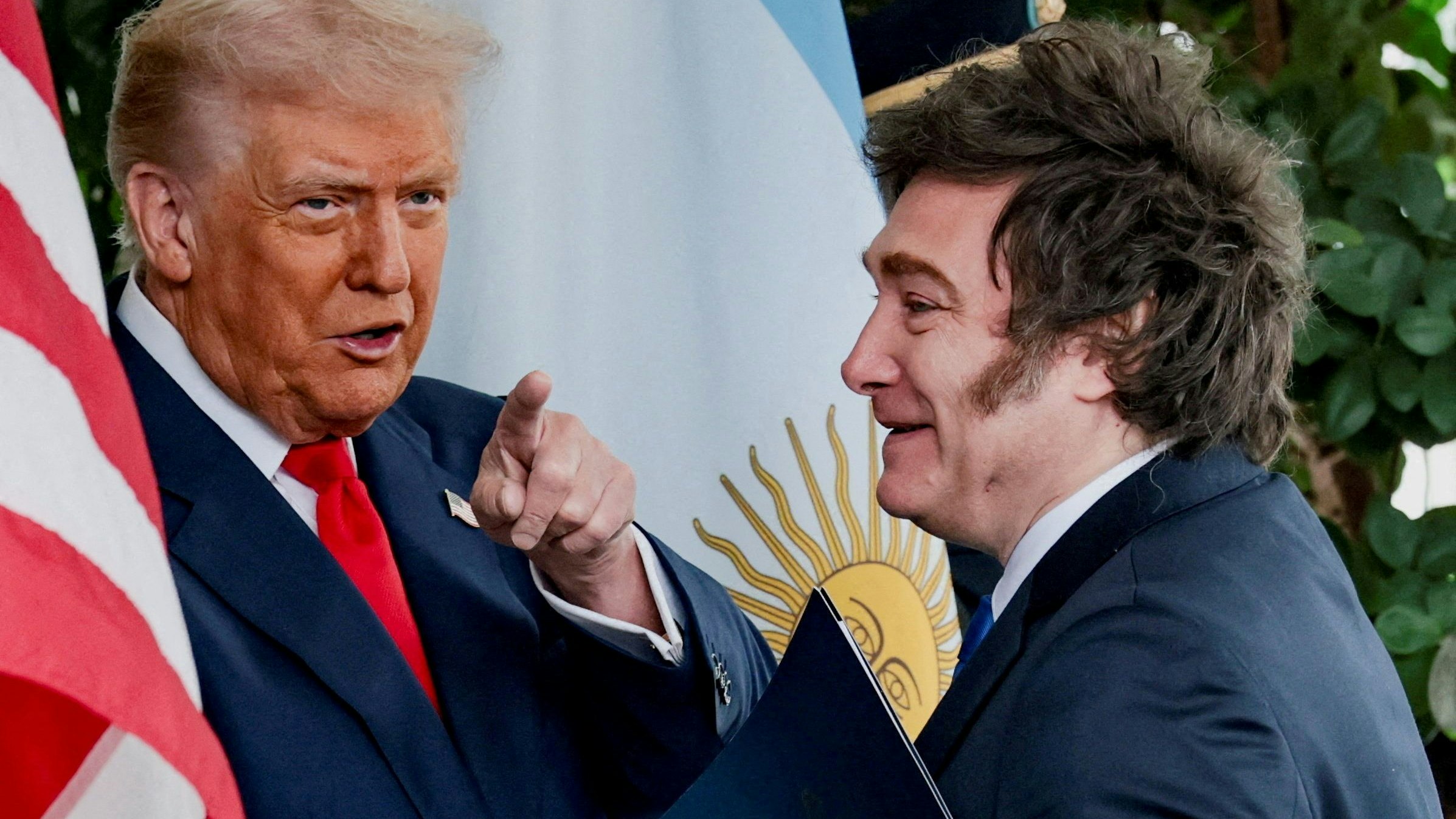 Heute.at - Trump gratuliert Milei zum Wahlsieg in Argentinien