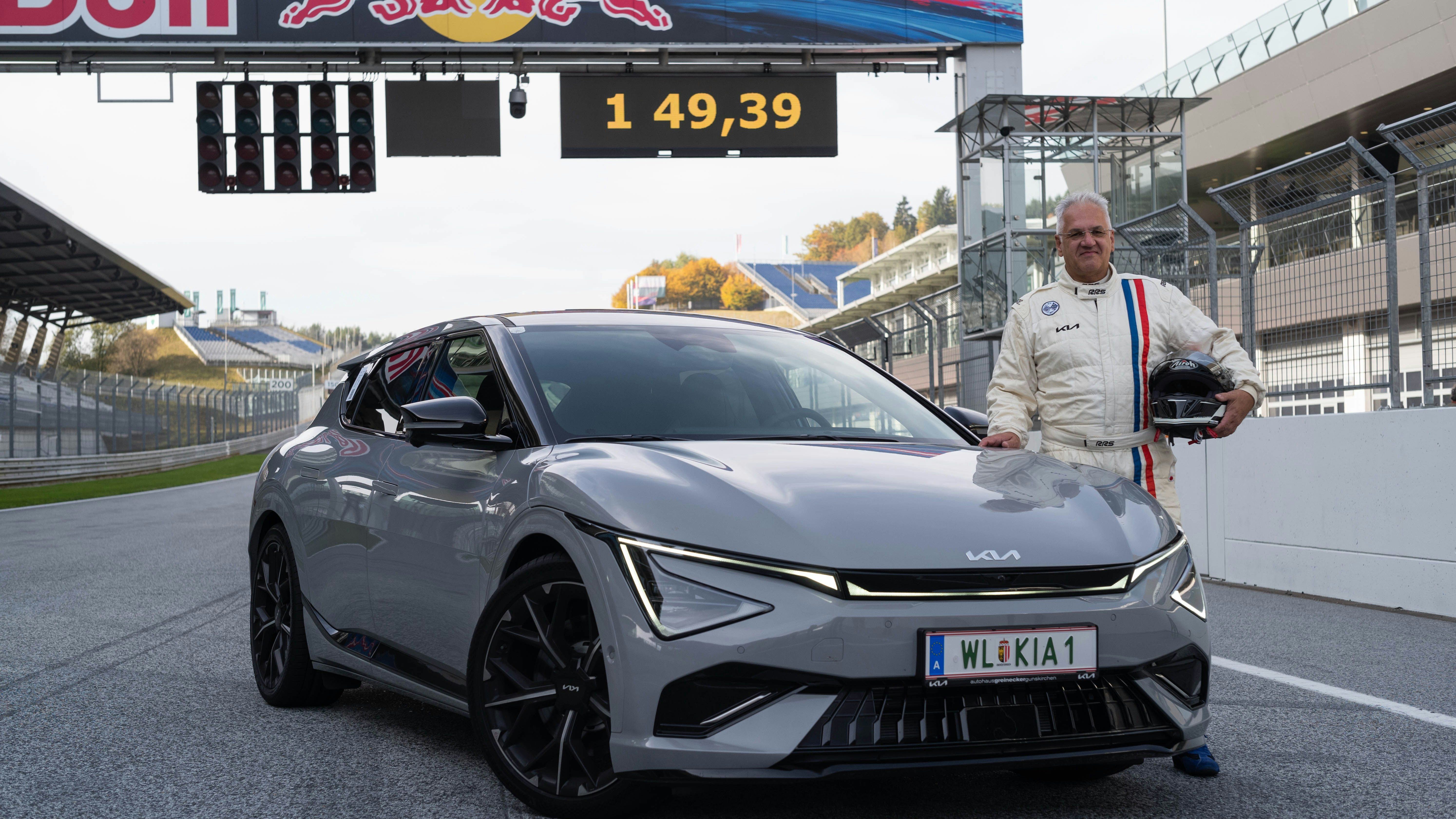 Heute.at - Kia EV6 GT stellt Rundenrekord am Red Bull Ring auf